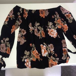 3/4 off the shoulder blouse